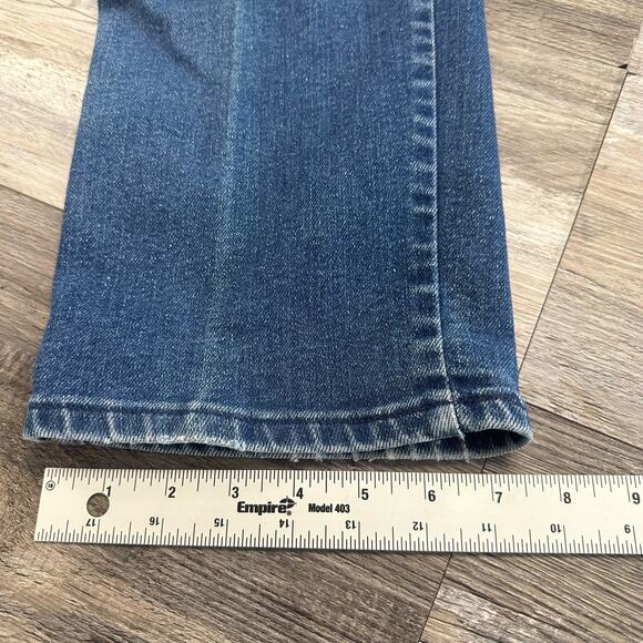 Vintage 90's Maverick Mid Wash Womens 30" High Rise Straight‎ Cut Jeans - Picture 11 of 12